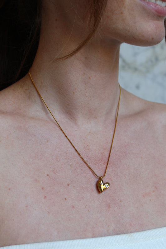 Sparkly love - Ketting - Stainless Steel