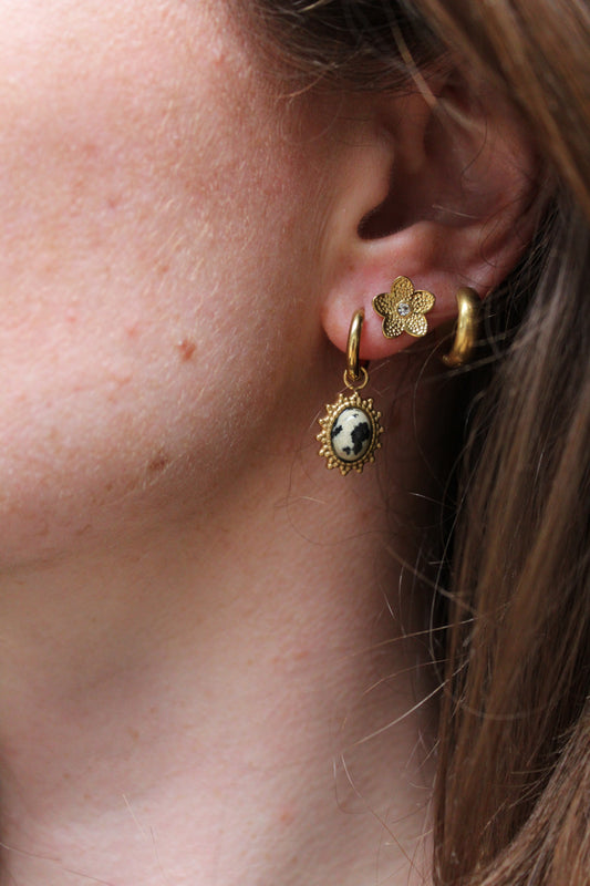 Sage - Studs - Oorbellen - Stainless Steel