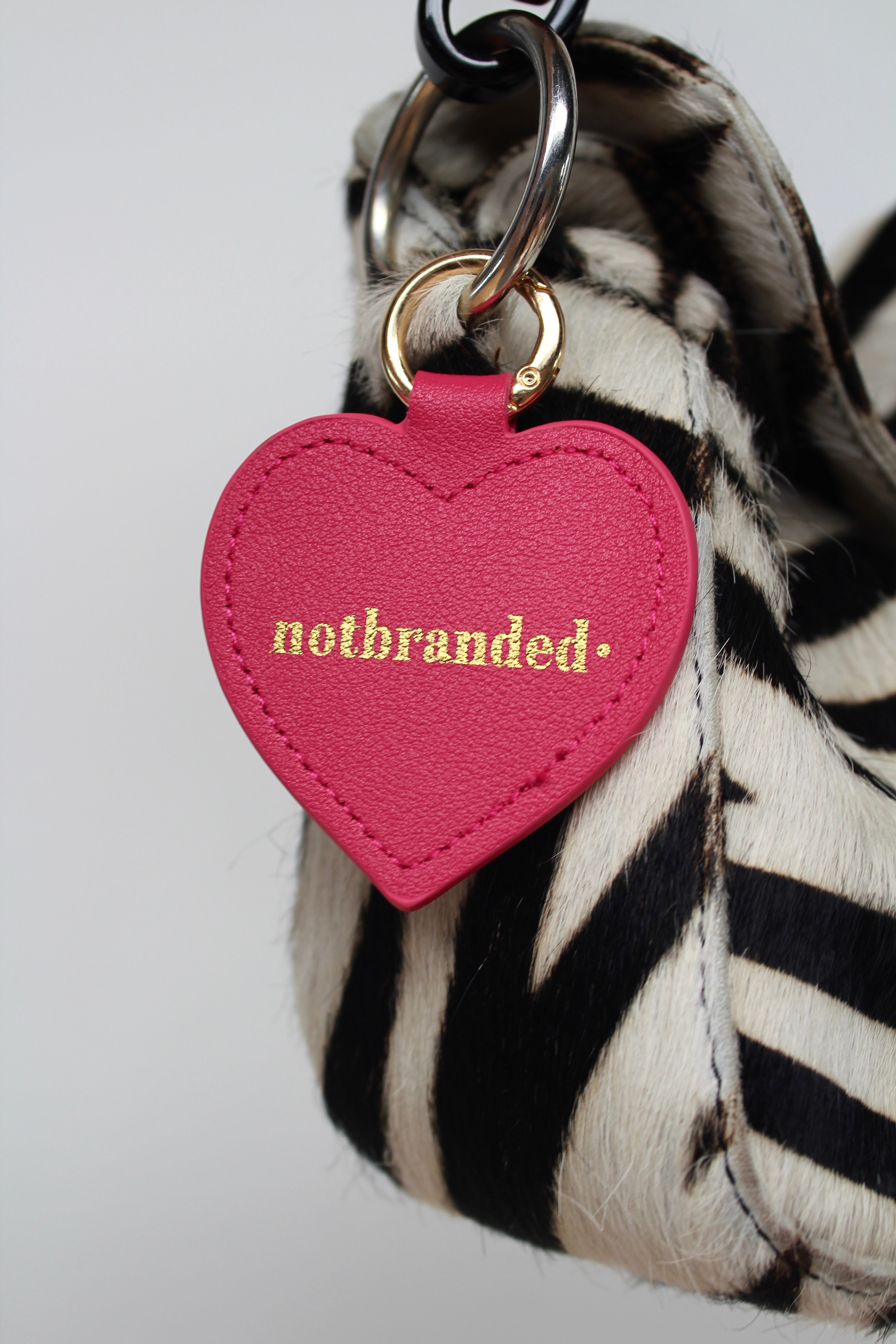 Notbranded Bag Charm met spiegel