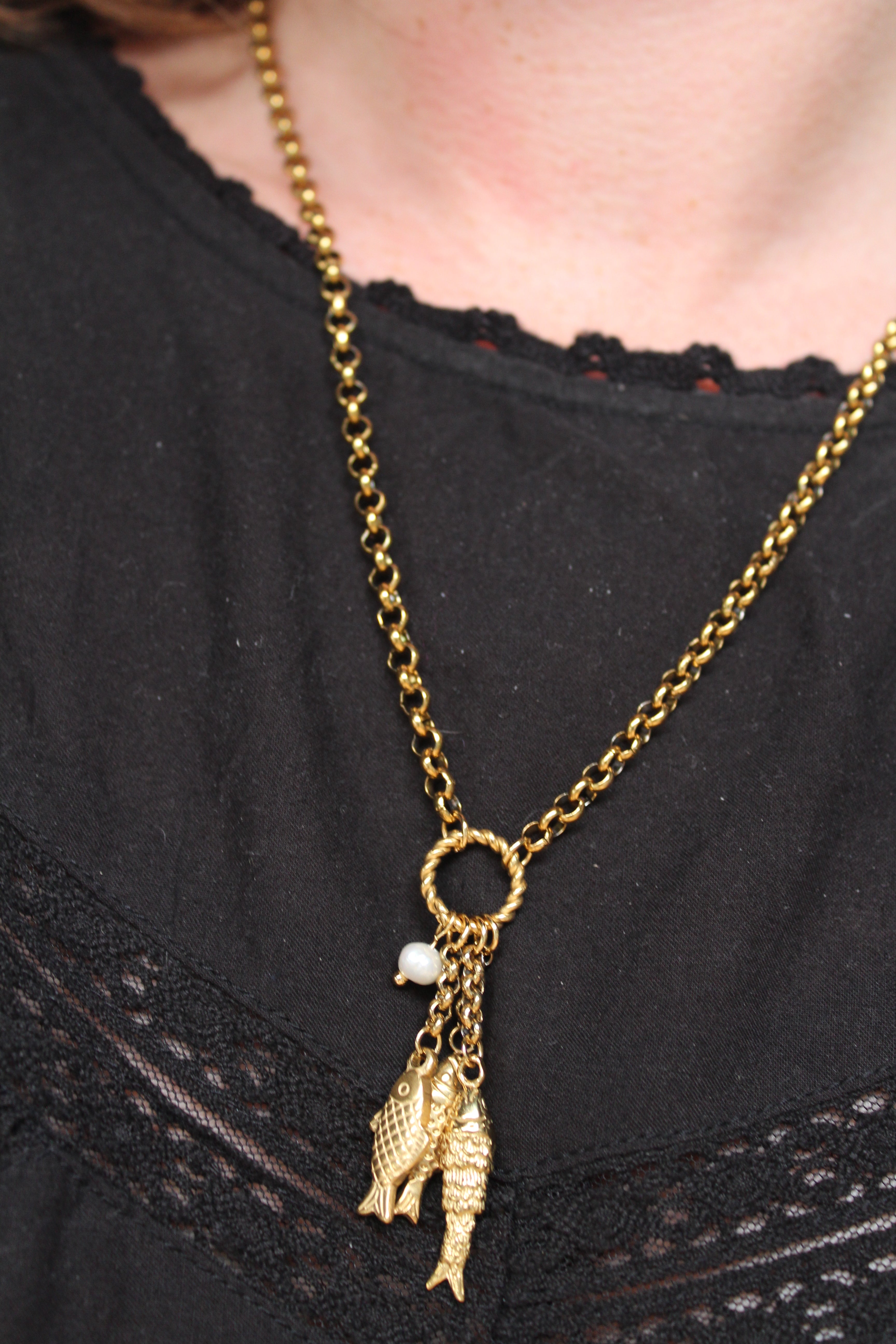 Fish - Ketting - Stainless Steel