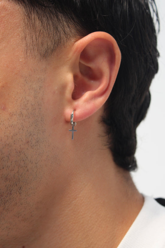 Ezra - Oorbel - Stainless Steel