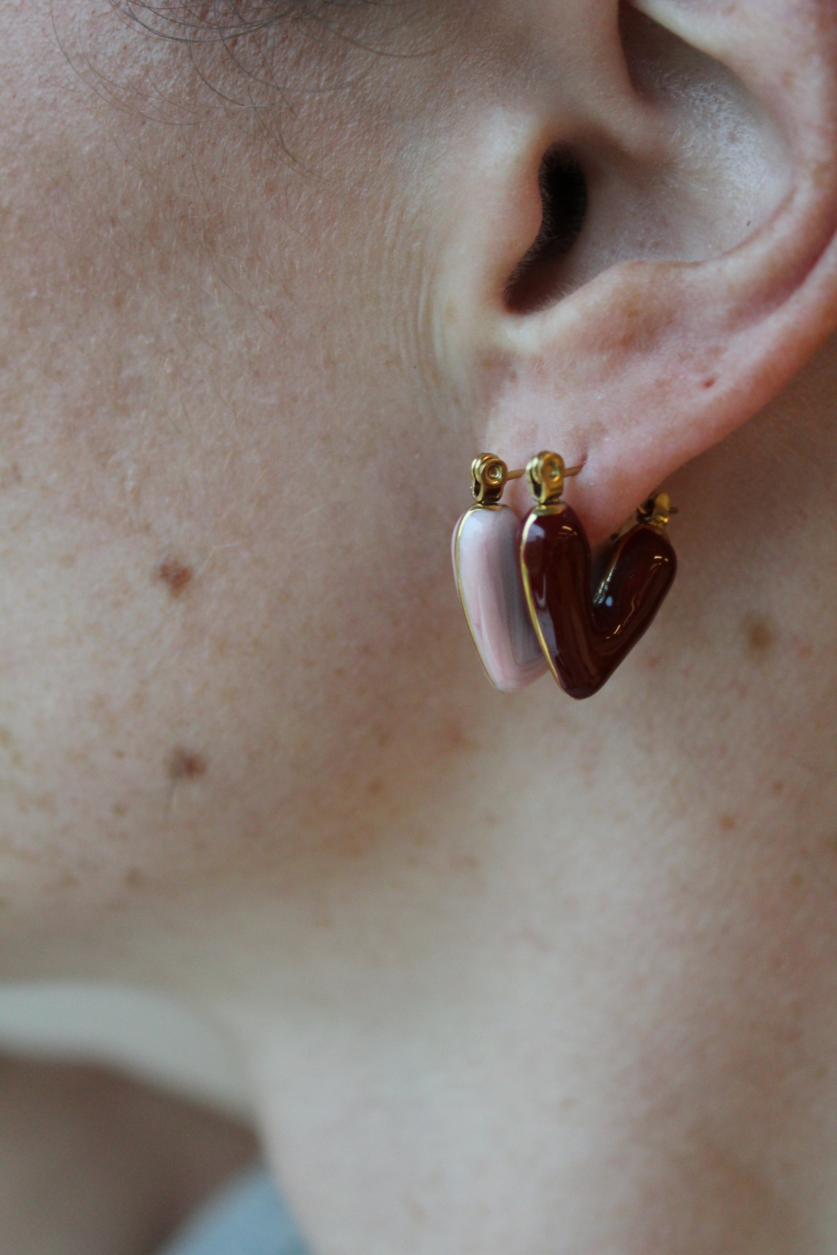 Heart - Oorbellen - Stainless Steel