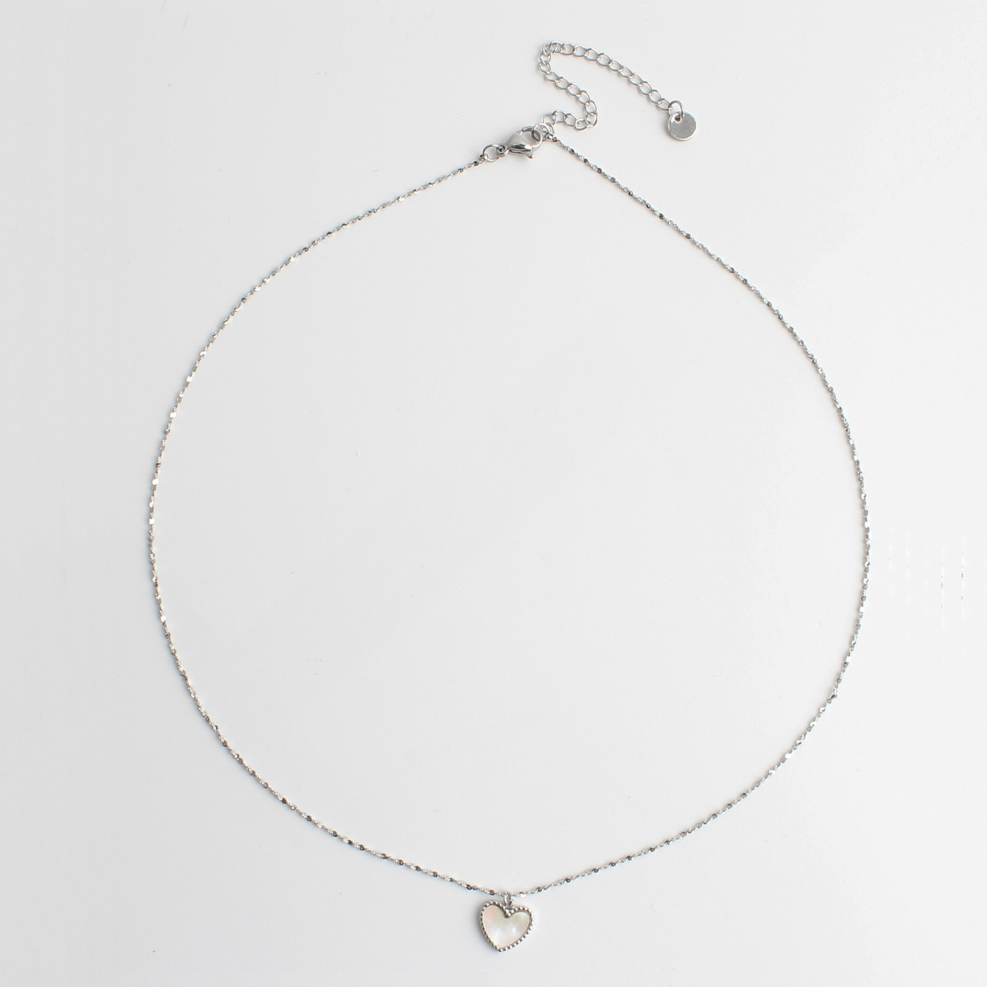 Small Shell Heart - Ketting - Stainless Steel