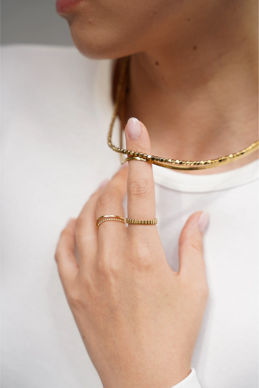 Mirthe - Ring - Stainless Steel - Verstelbaar