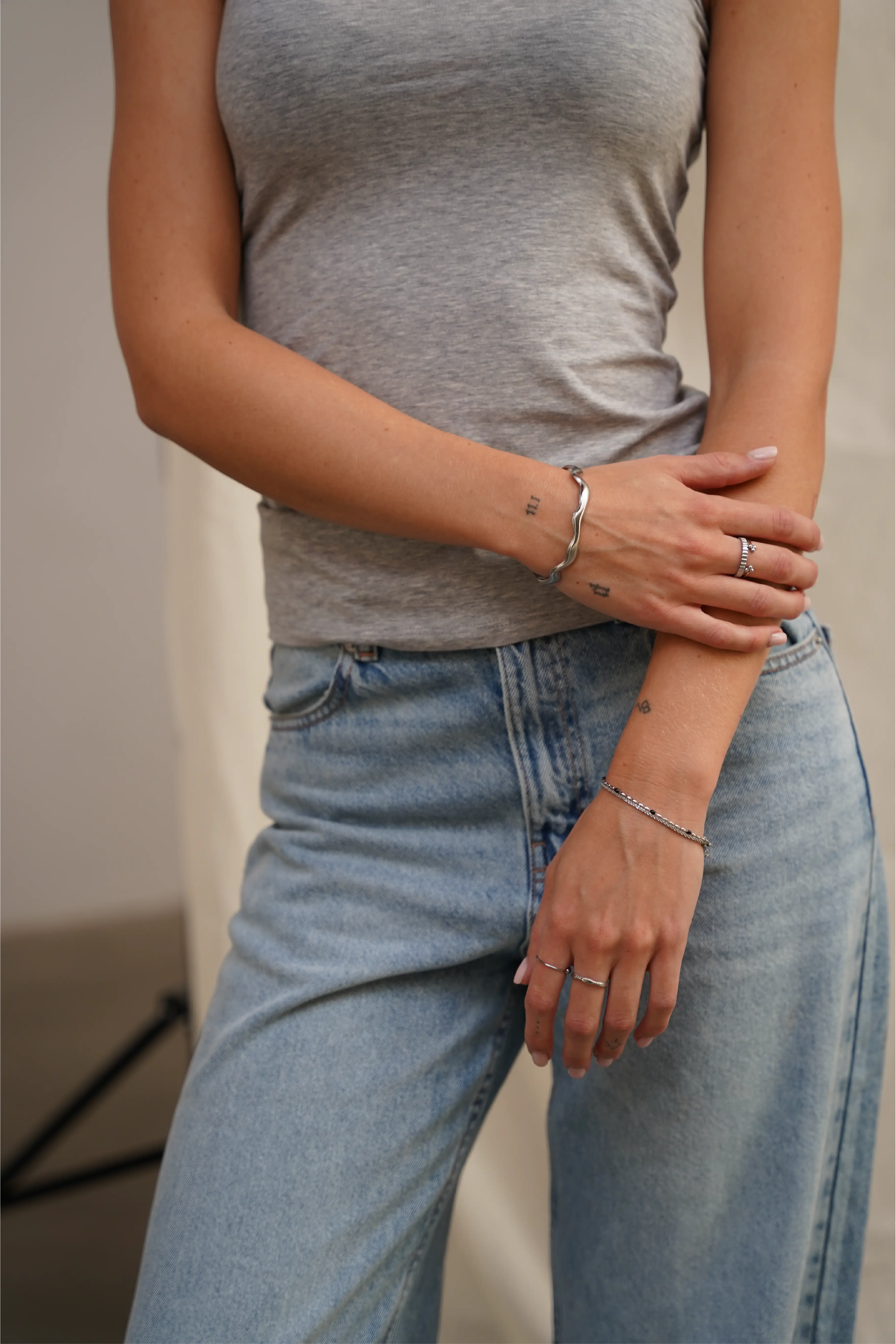 Waves - Armband - Stainless Steel
