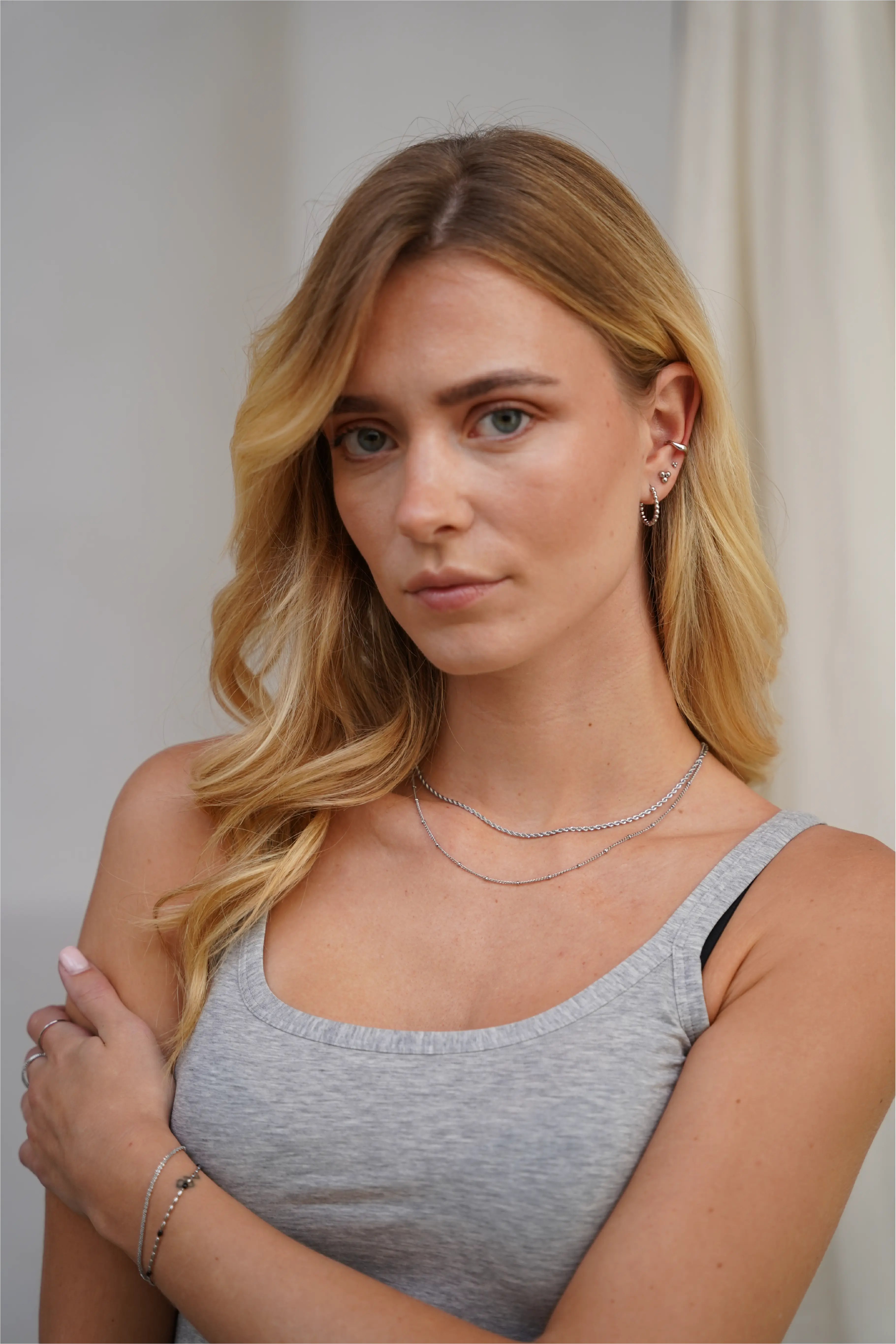 Satellite - Ketting - Stainless Steel