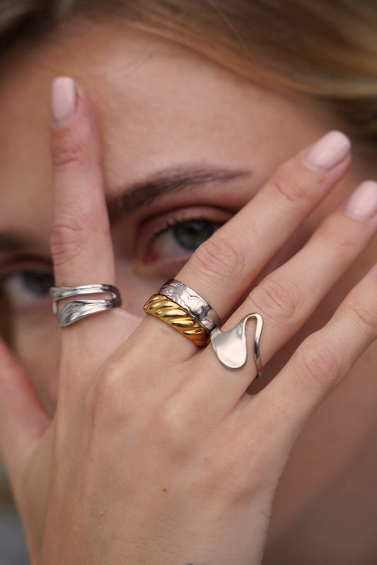 Suze - Ring - Stainless Steel - Verstelbaar
