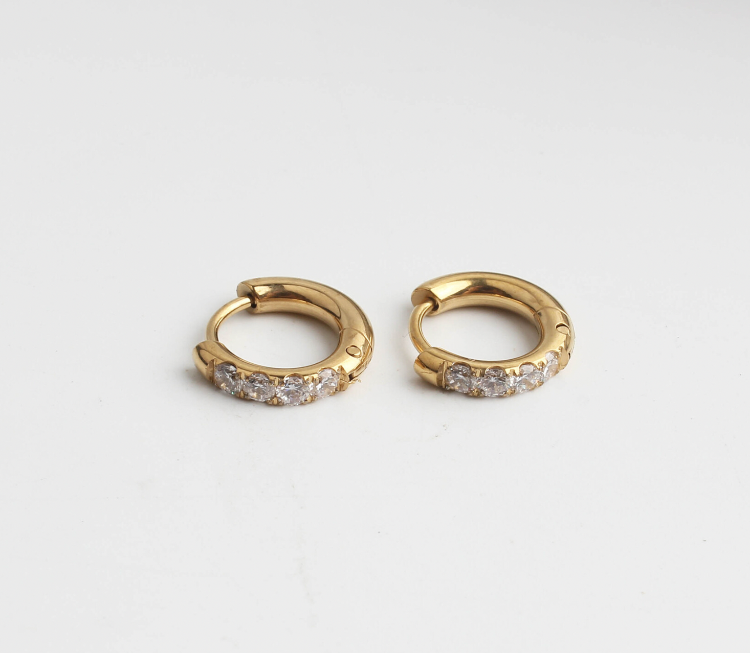 Strass stone - Oorbellen - Stainless Steel