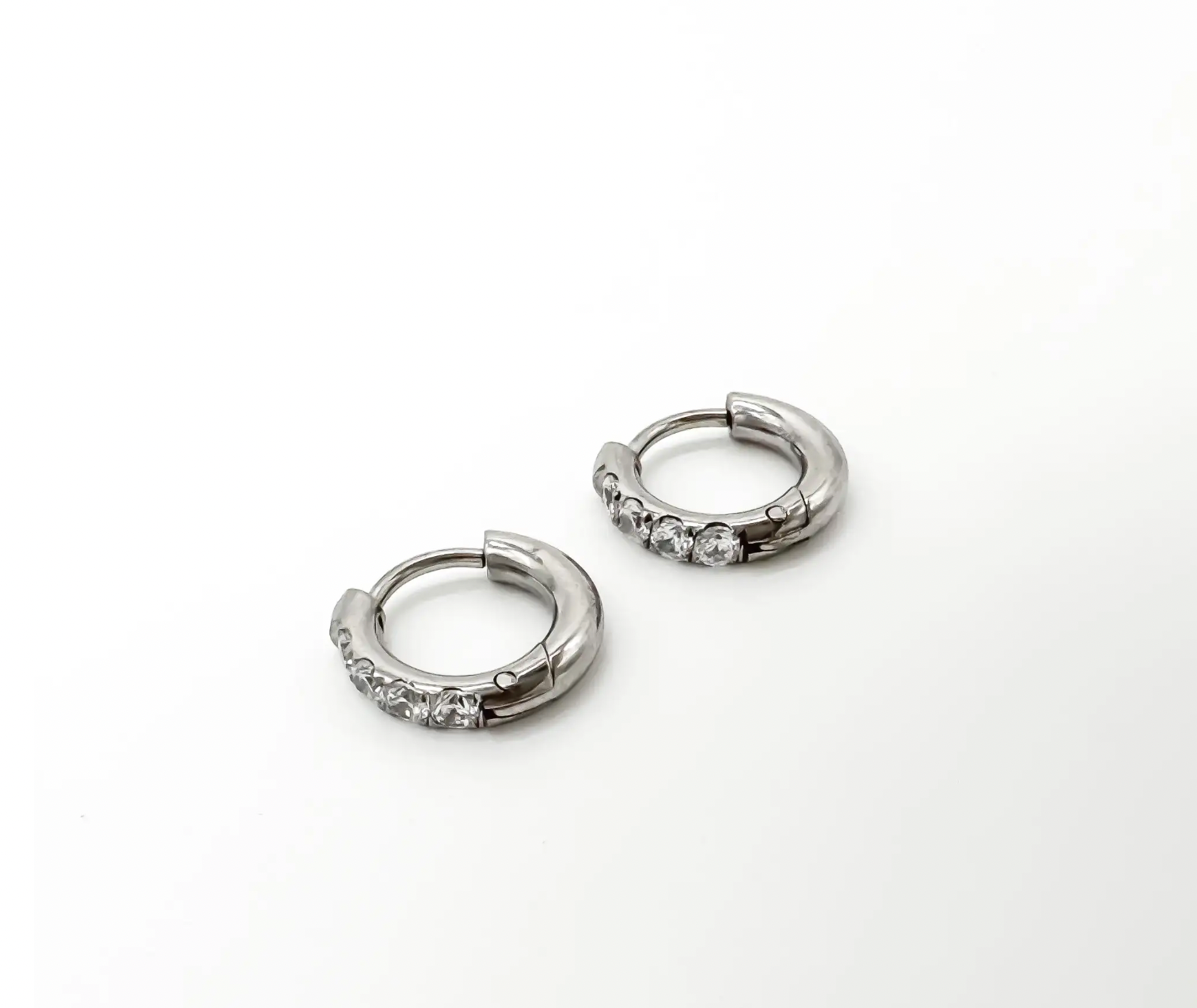 Strass stone - Oorbellen - Stainless Steel
