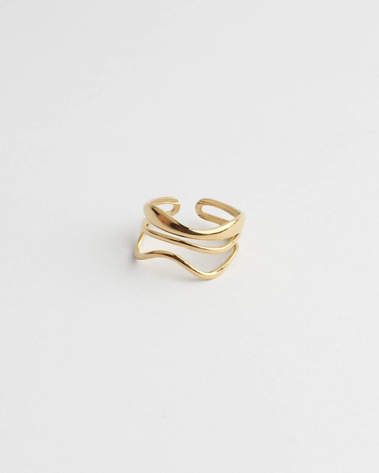 Montaigne - Ring - Stainless Steel - Verstelbaar