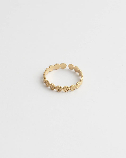 Little Flowers - Ring - Stainless Steel - Verstelbaar