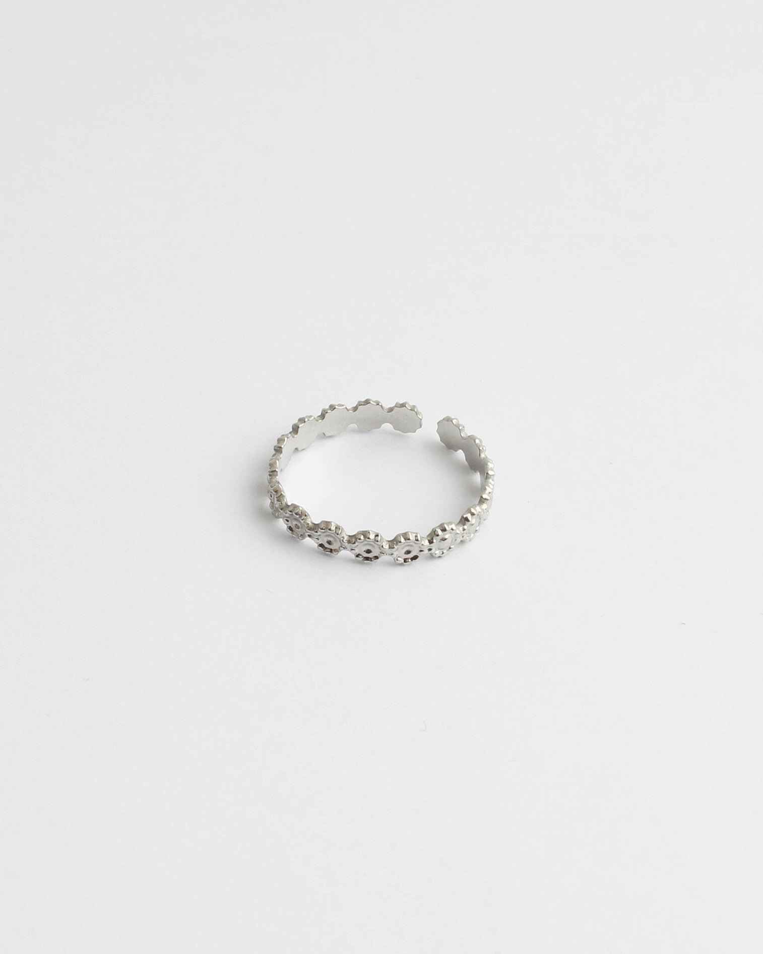 Little Flowers - Ring - Stainless Steel - Verstelbaar