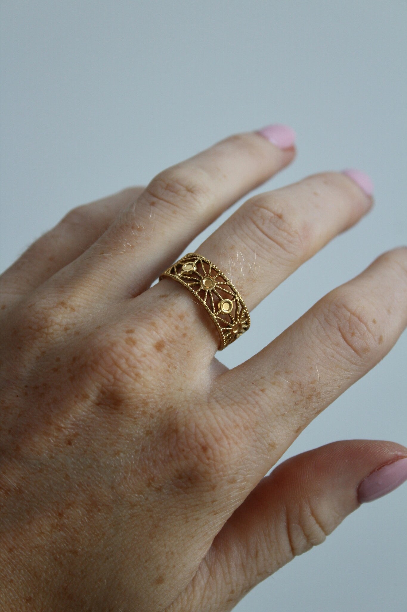 Sola - Ring - Stainless Steel - Verstelbaar