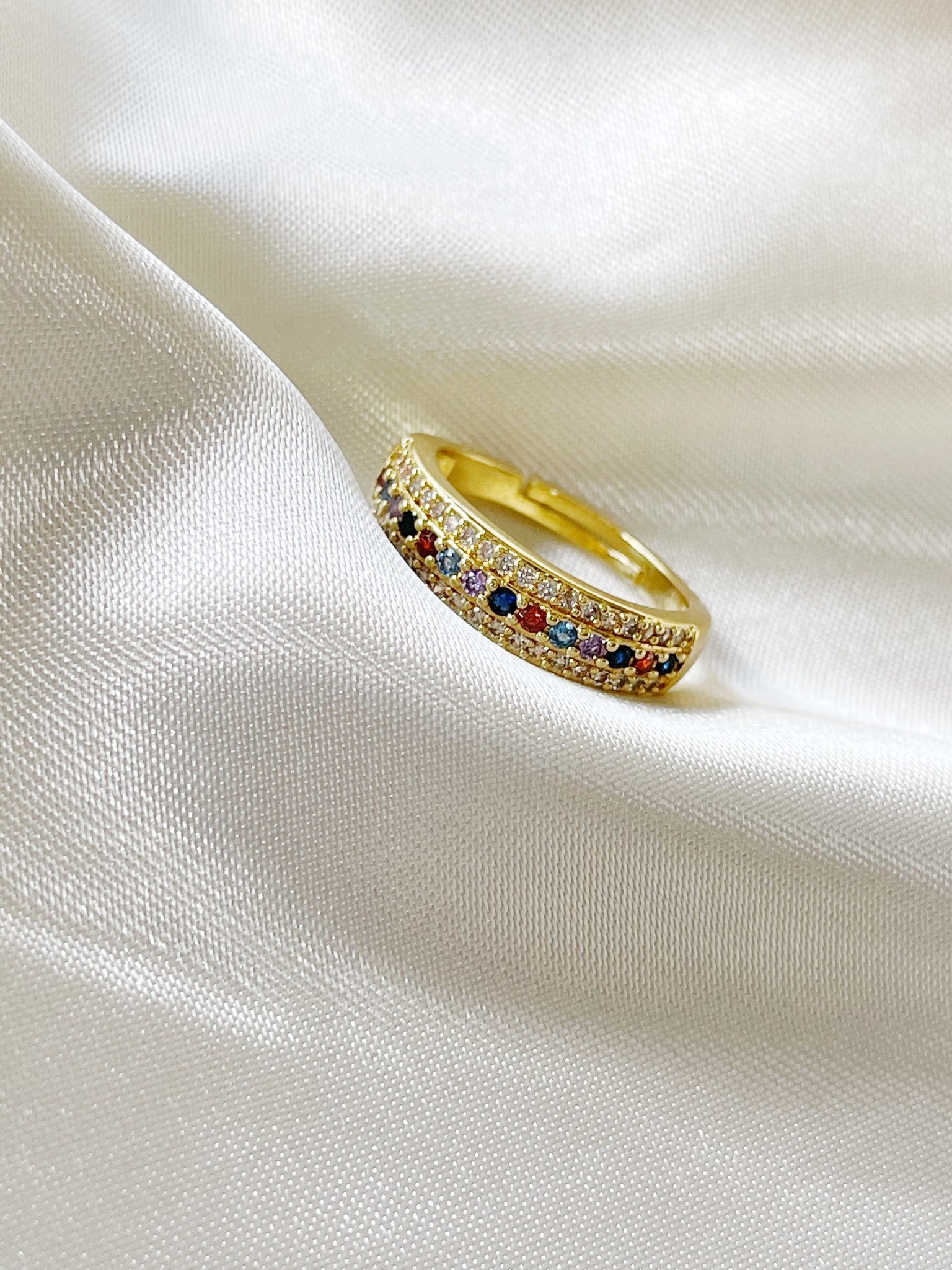 A girls best friend - Ring - Verguld - Verstelbaar