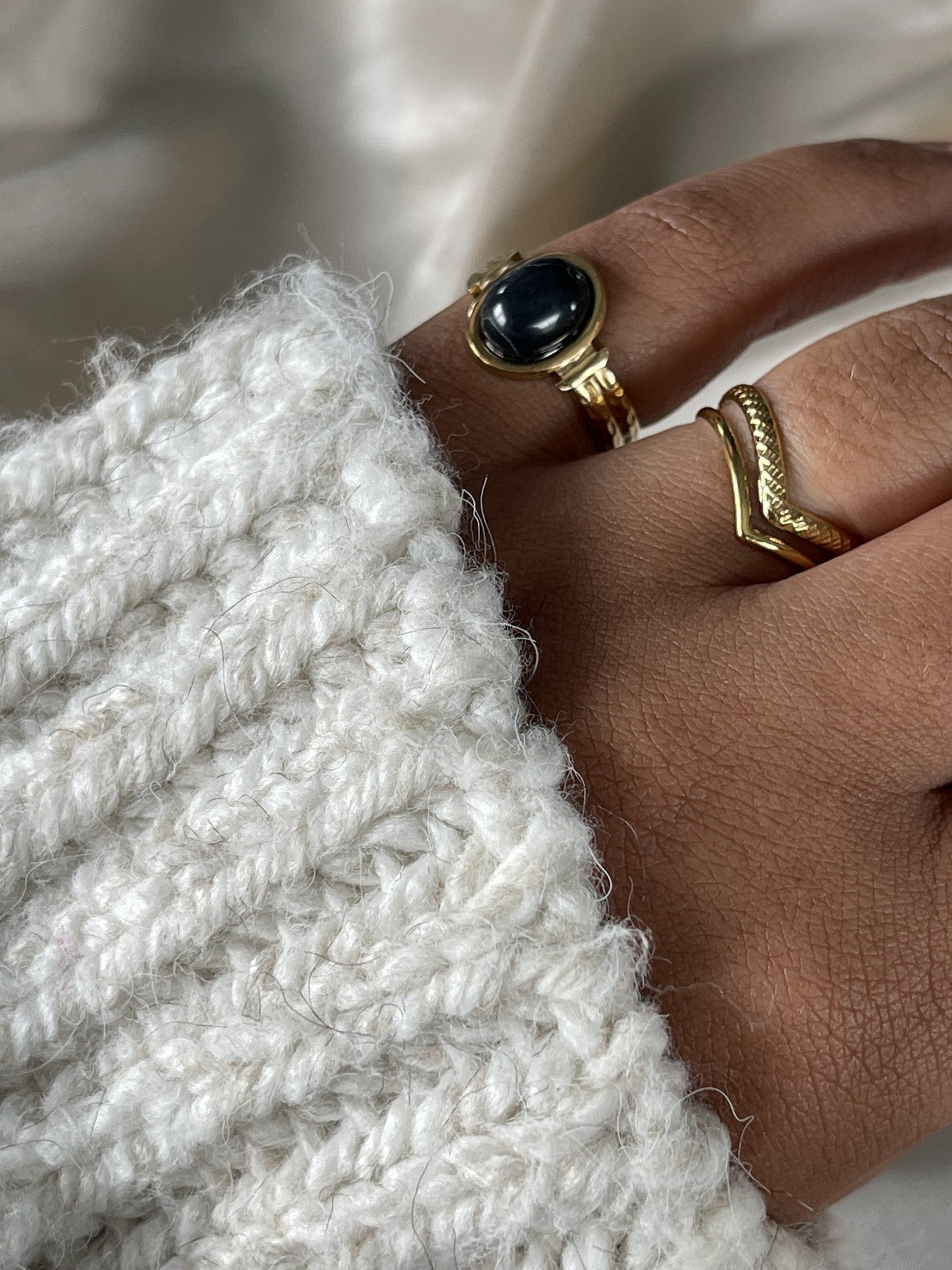 Megane - Ring - Stainless Steel - Verstelbaar