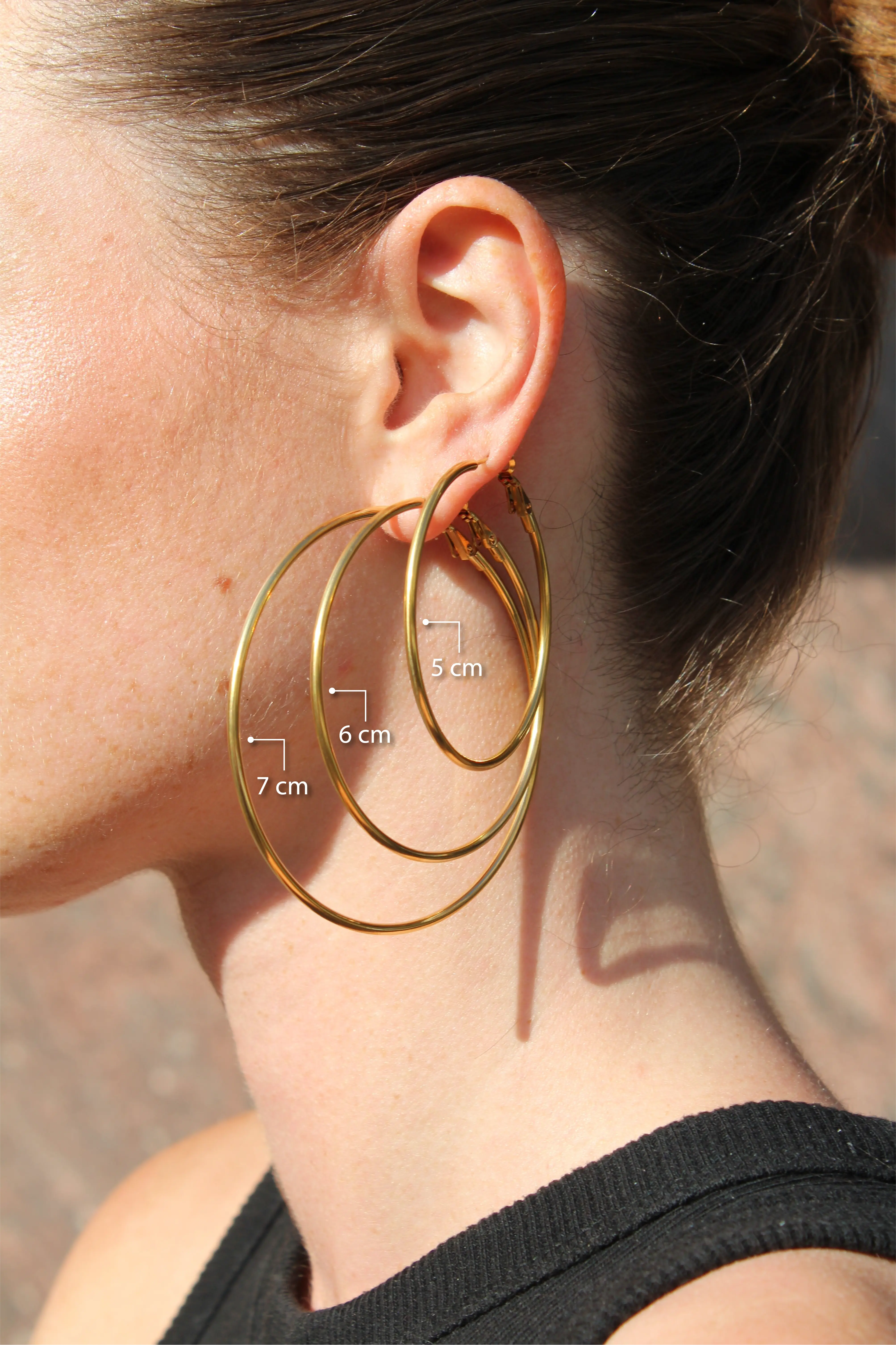 Basic hoops - Oorbellen - Stainless Steel