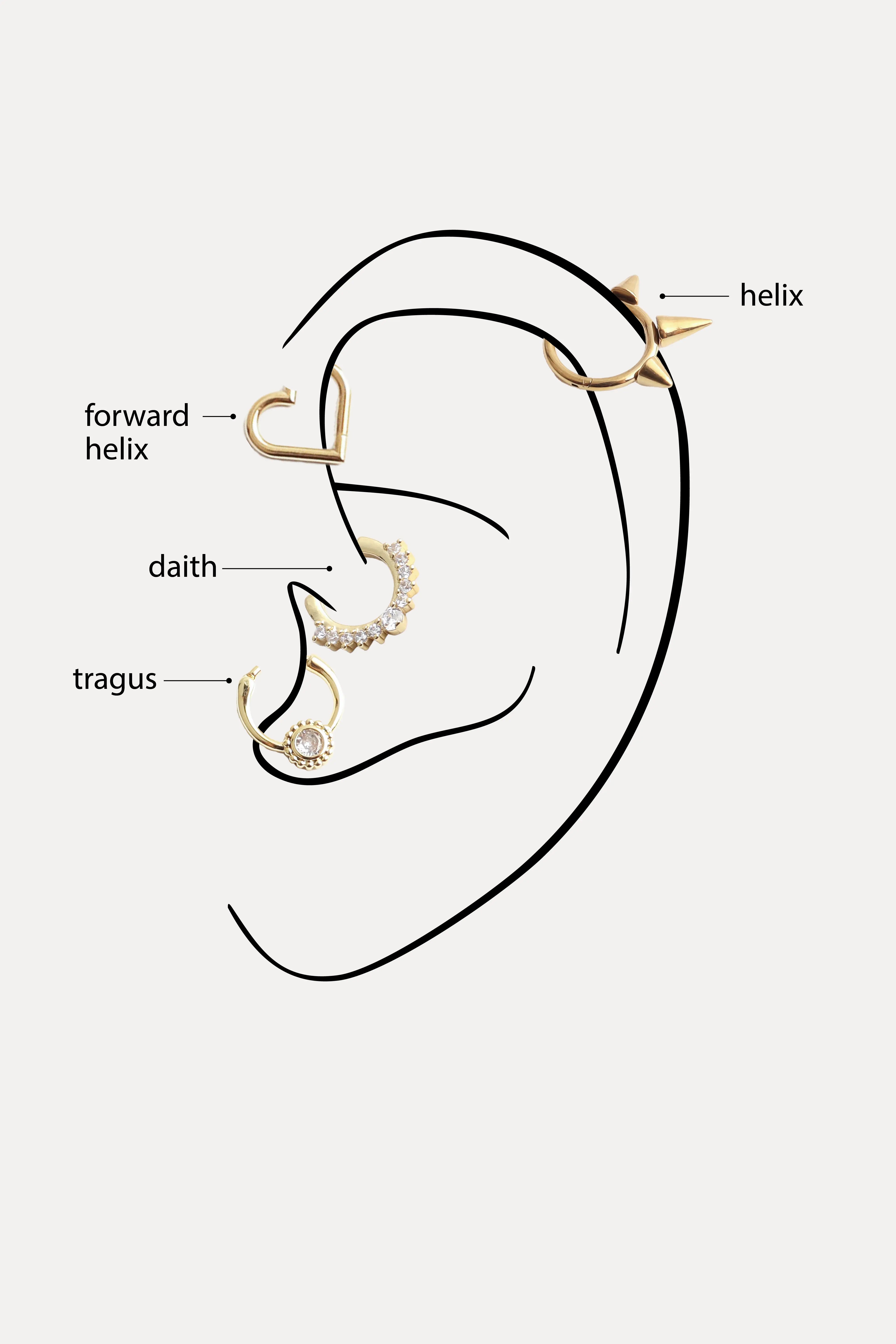 Nayla - Piercing - Titanium