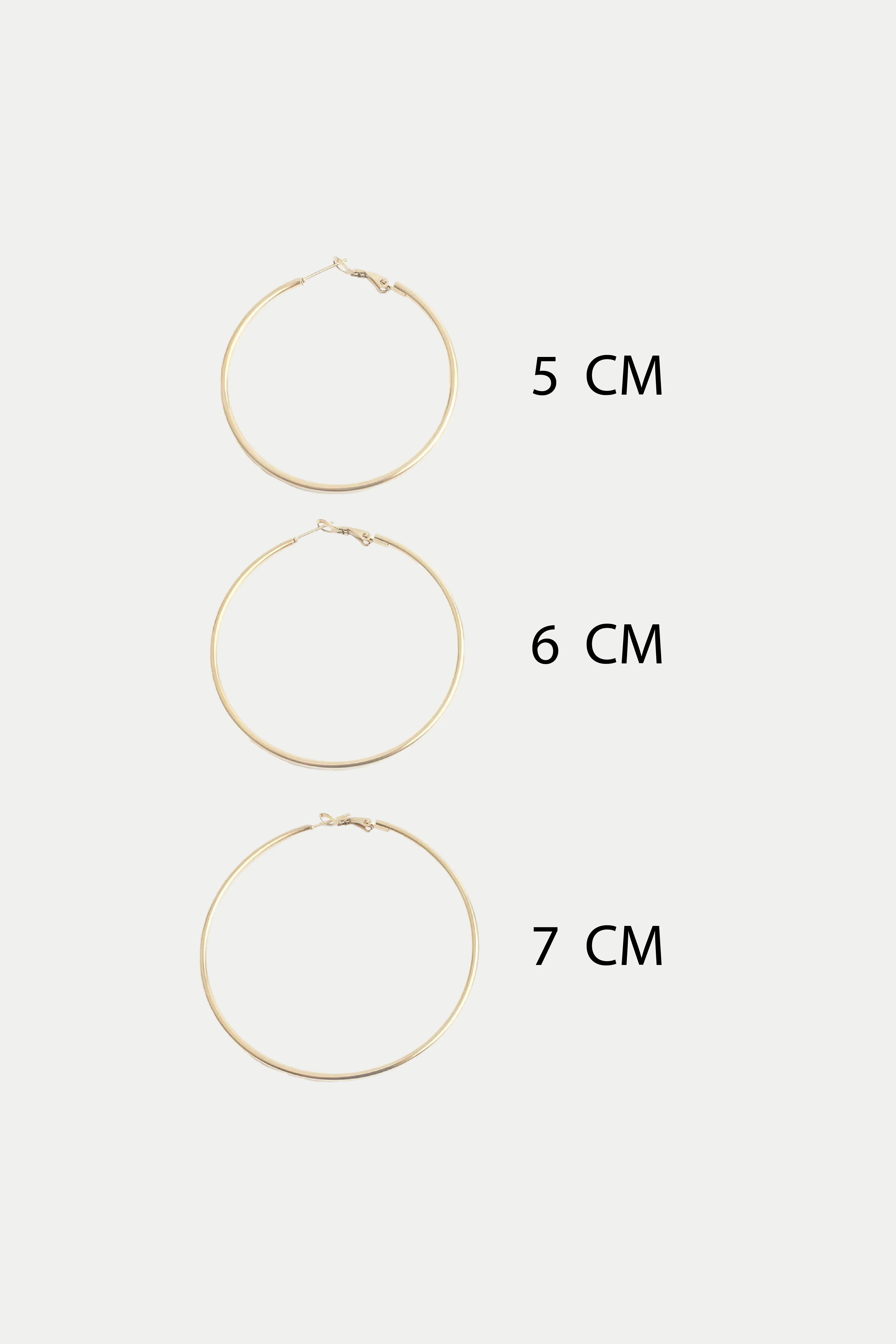 Basic hoops - Oorbellen - Stainless Steel