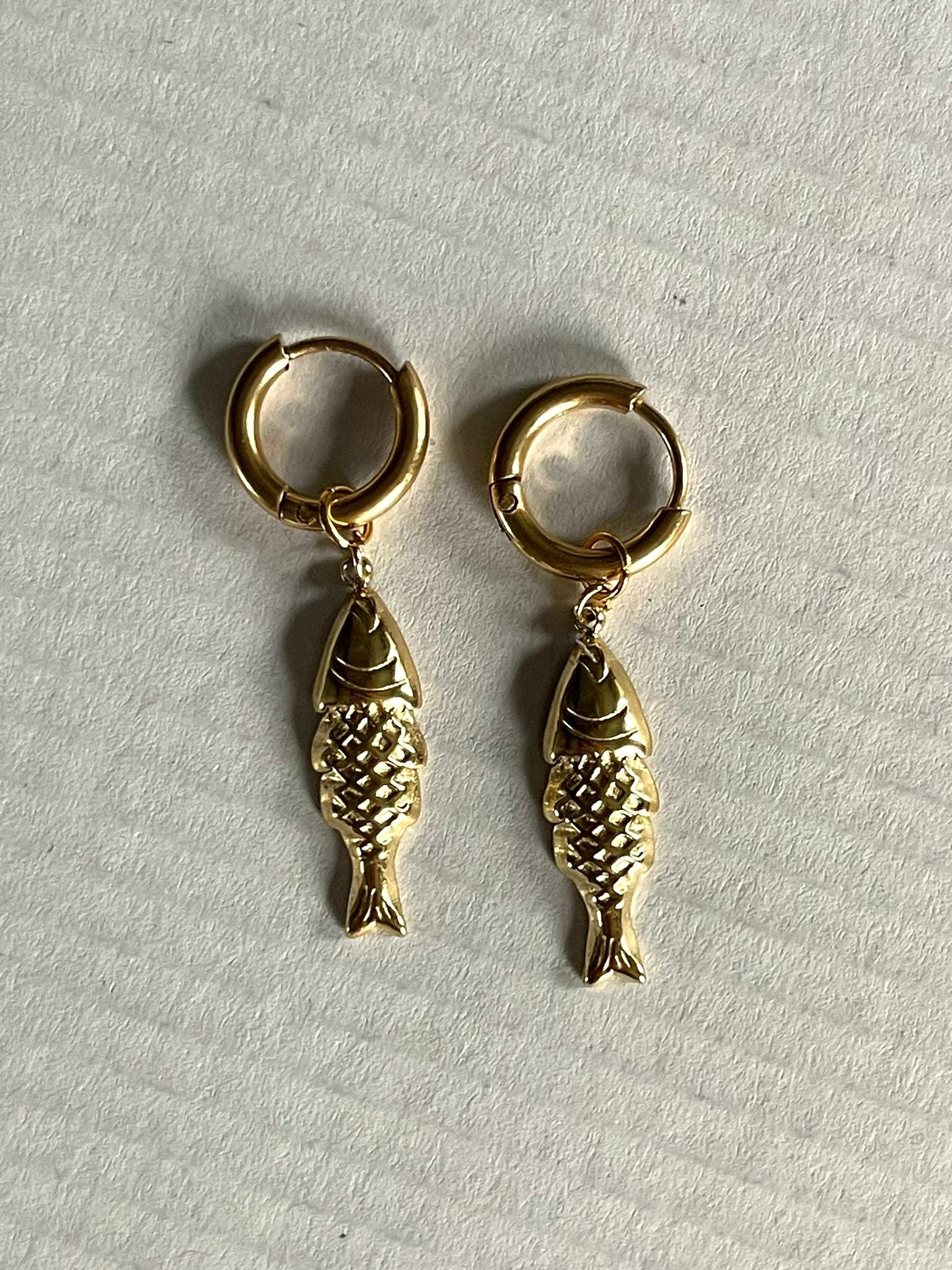 Fish - Oorbellen - Stainless Steel